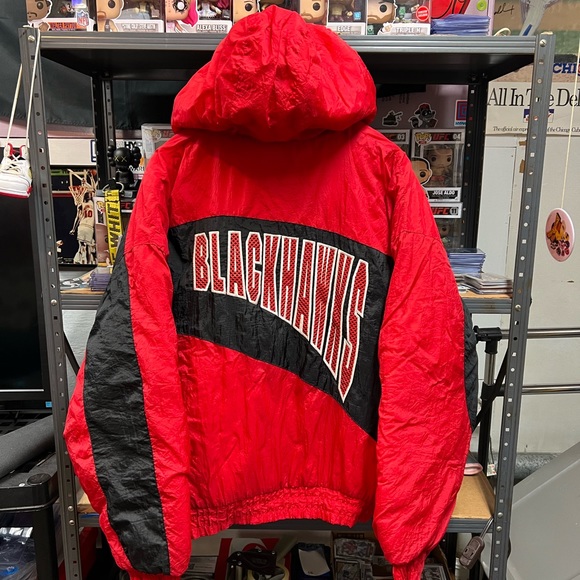 chalk line Jackets & Coats Vintage Chicago Blackhawks Chalk Line